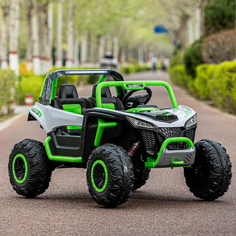 DLS factory new design wholesale 12V 24V 4 wheel drive toy cars children Electric Car ride on big utv kids ride on Cars