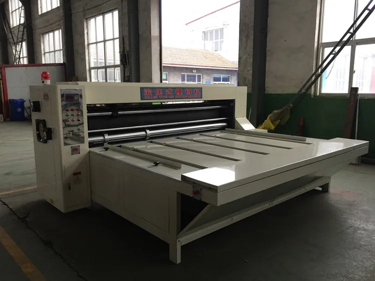 Die Cutting Cardboard Machine Corrugated Paper semi Automatic Die Cutting Machine Rotary Die Cutting Packaging Machine