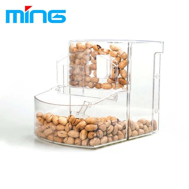 Factory Supply Acrylic Bulk Candy  Food Display Dispenser Bins Sweet Candy Dispenser For Supermarket