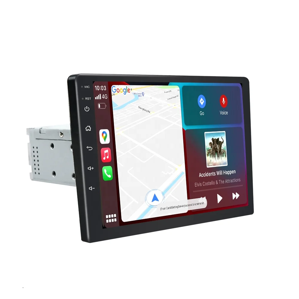 Universal DSP 10.1 inch 1 Din Android player Car stereor radio GPS Navigation car Video Carplay