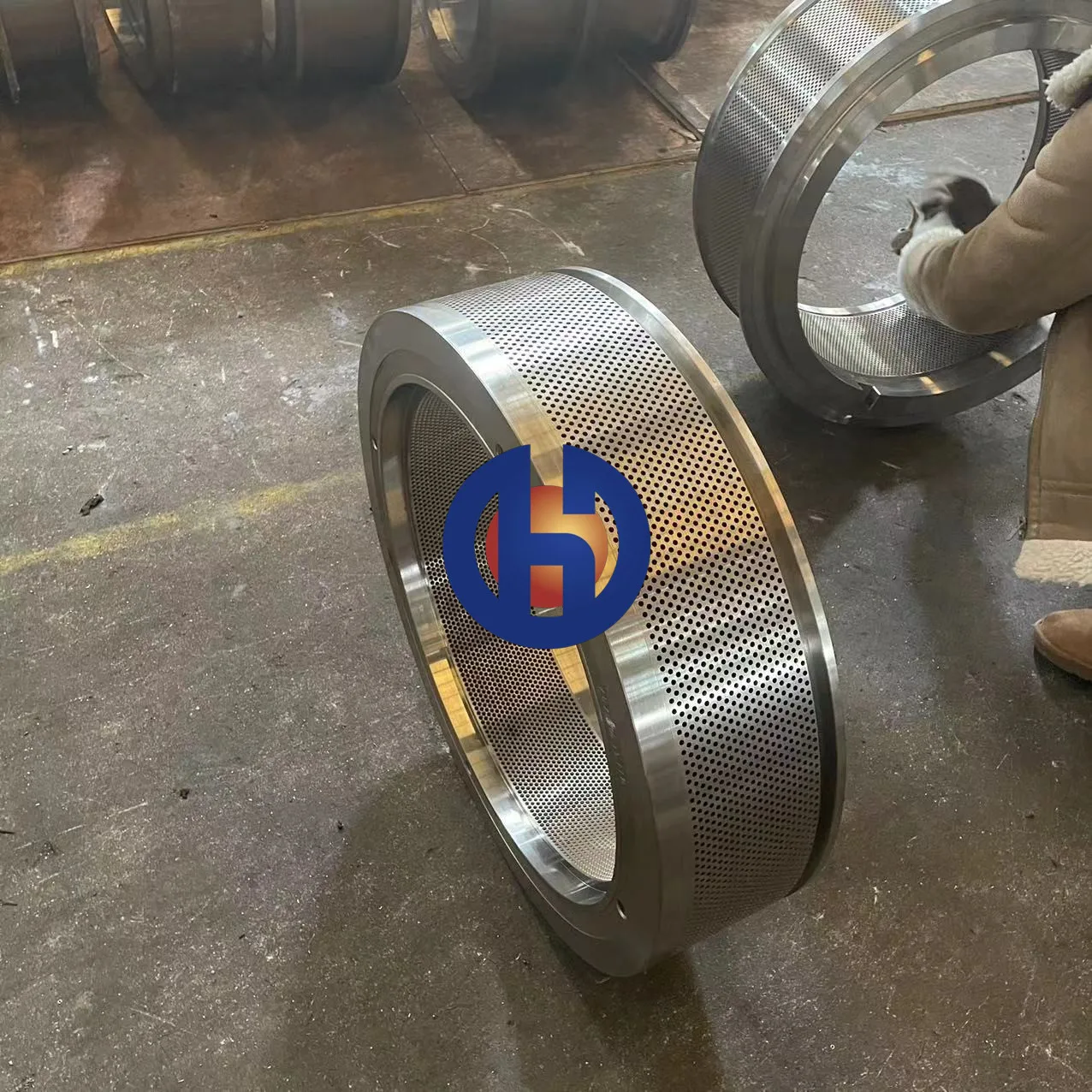 SS AS feed pellet ring die OGM 0.8 Matrix OGM 1.5 manufacturer for Russian market