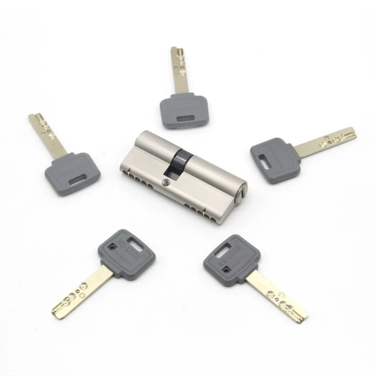 *High quality double open euro cylinder lock anti drill door lock cylinder
