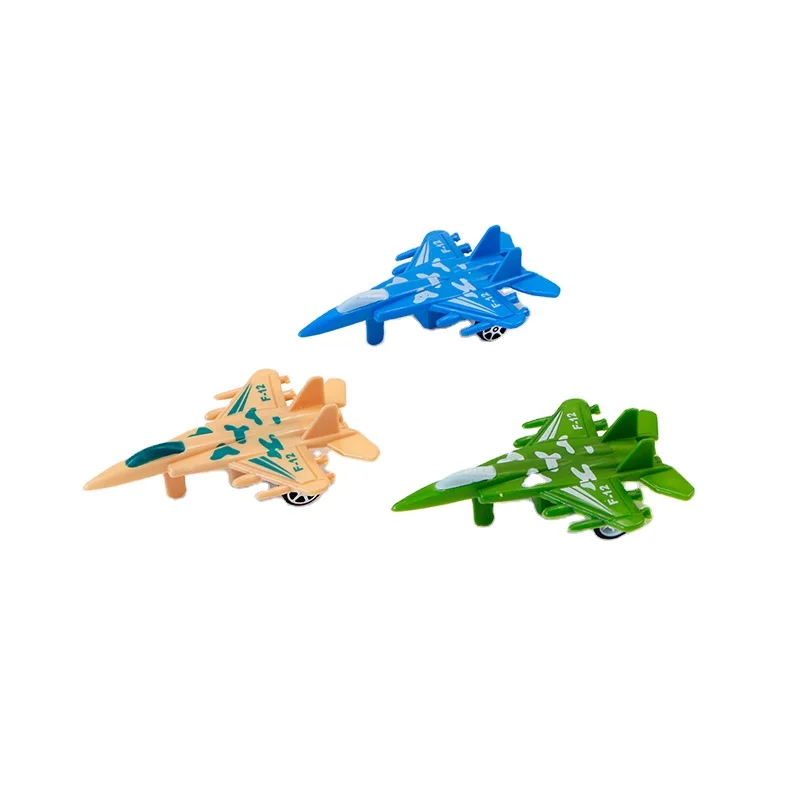 2024 hot selling Airplane Toys Set of Plastic Military Themed Fighter Jets For Kids