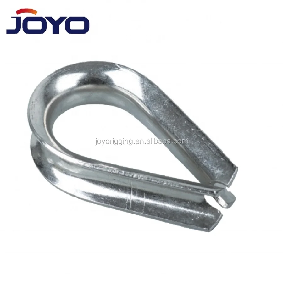 High quality riggings stainless steel 304  us type G411 wire rope stainless steel standard thimble ,ISO9001