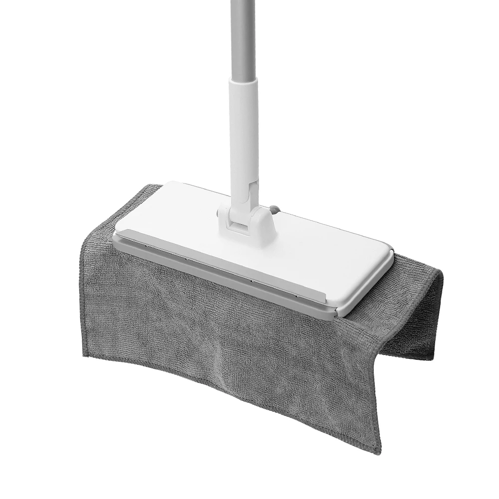 Jesun Easy Maintenance Disposable Sweep Mop for Non-Woven Refills and Rags Flat Floor Mop for Hardwood Tiled Floor Cleaning