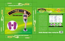 Hot Selling Large Twister Board for Exercise Massage Waist Twisting Disc with 8 Magnets Yoga Balance Board