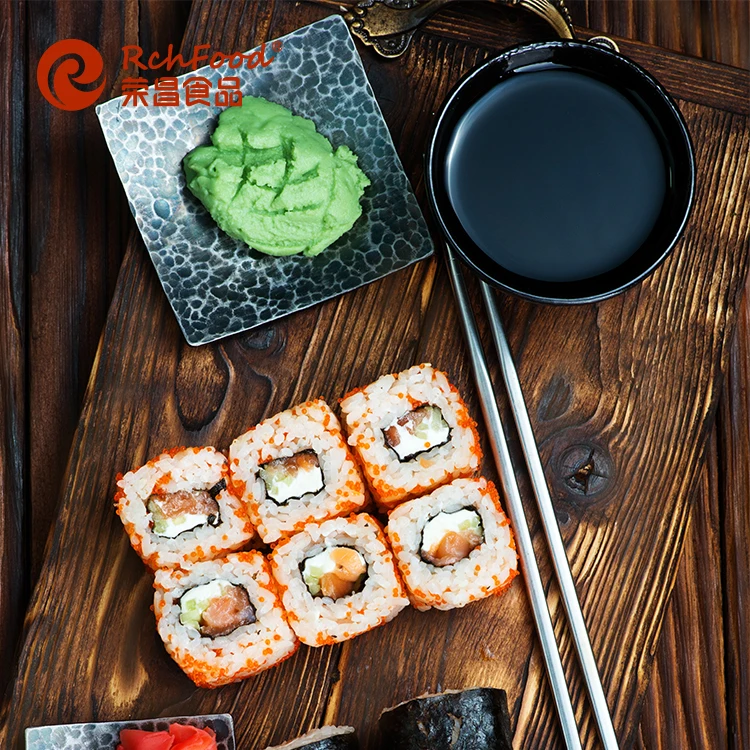 Japanese Sushi Products Halal Wasabi Horseradish Powder Sushi Sauce