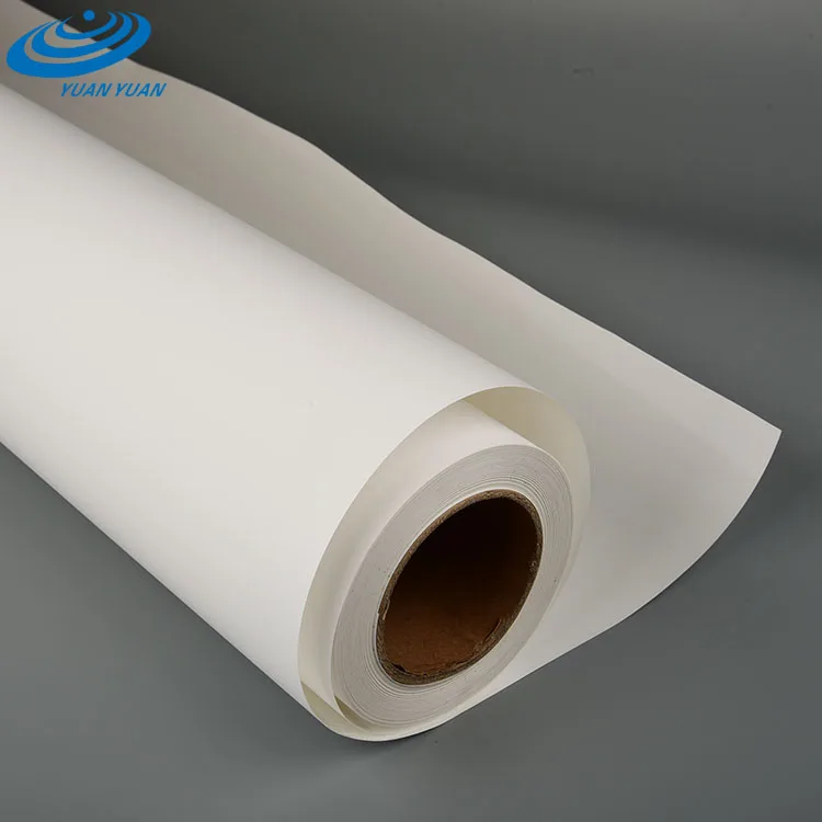 Eco solvent inkjet printing banner material outdoor advertising poster matte display polypropylene film pp synthetic paper