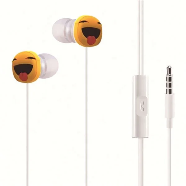 
Hot Sale In USA Cartoon Pvc In-ear Funky Earphones For Girls 