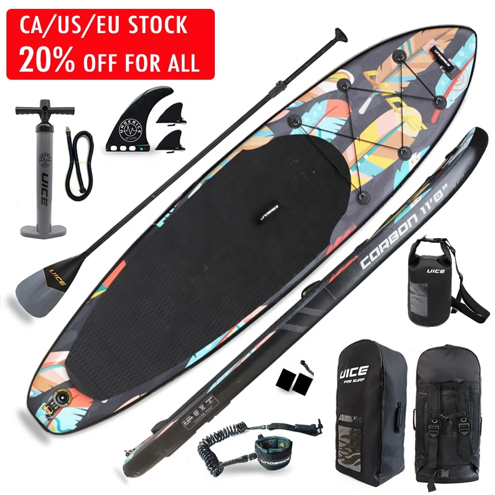 UICE 2022 Wholesale Paddle Board Inflatable Stand-up Surfboard Inflatable SUP Board for Adult Surfing