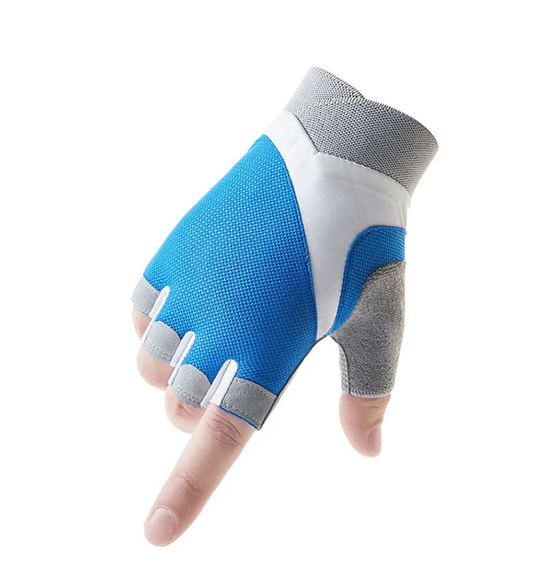 Printable logo  Female Yoga spinning bike  Half finger breathable wear-resistant equipment dumbbell training mitts for men and