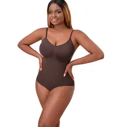 Dropshipping Tummy Control Plus Size Women Shapewear Seamless Butt Lifter Full Body Shaper
