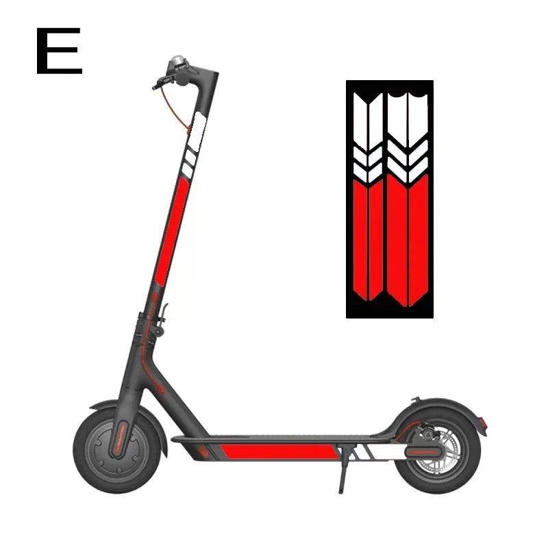 Electric Scooter Night Reflective Styling Sticker Fits for Xiaomi M365 Pro Scooter