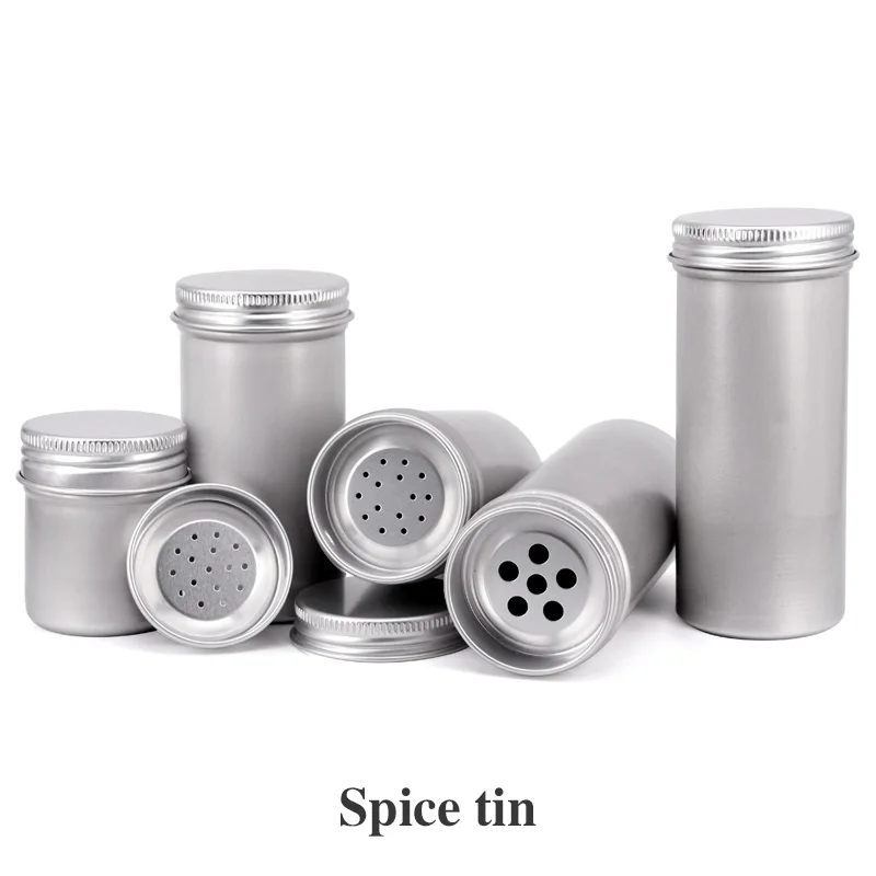 Алюминиевые банки-шейкеры для специй