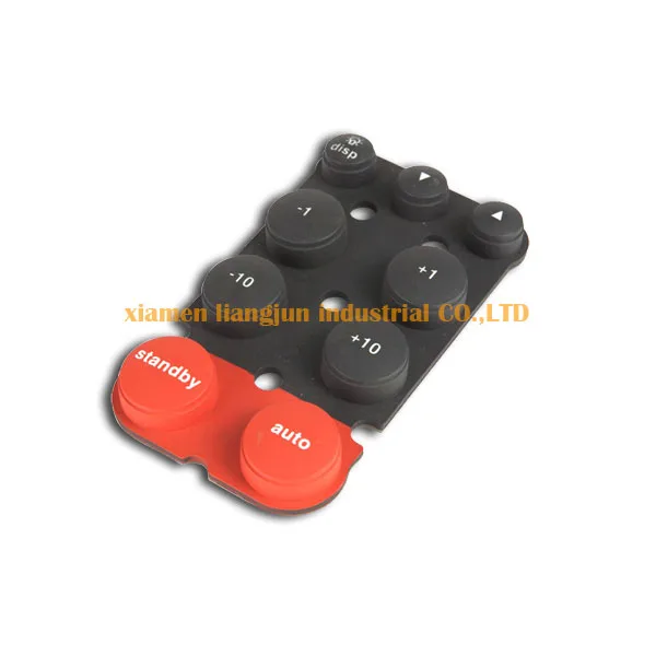 New technology laser engraving electrical appliances small household appliances OEM custom silicone material buttons