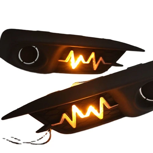 universal car day time turn signal drl strip For Hon da Civic 10th 2016 2017 2018