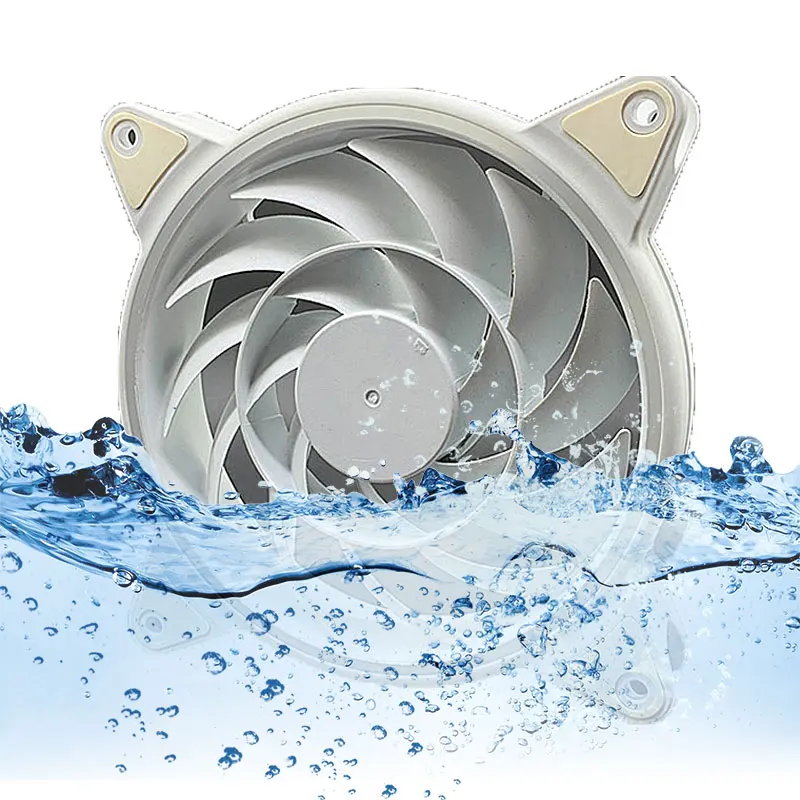 Silent Gaming Rgb Led Computer Cooler Cpu 12025 120mm Pc Case Fan
