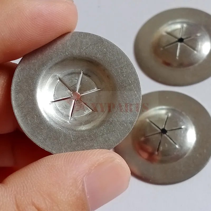 25mm Stainless Steel Self Locking Metal Washers Used To Fasten 14Gauge Lacing Anchors