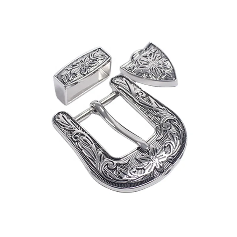 Factory Wholesale In Stock Custom Logo Metal Stainless Steel Belt Buckle with Logo Mens Fashion Accessories