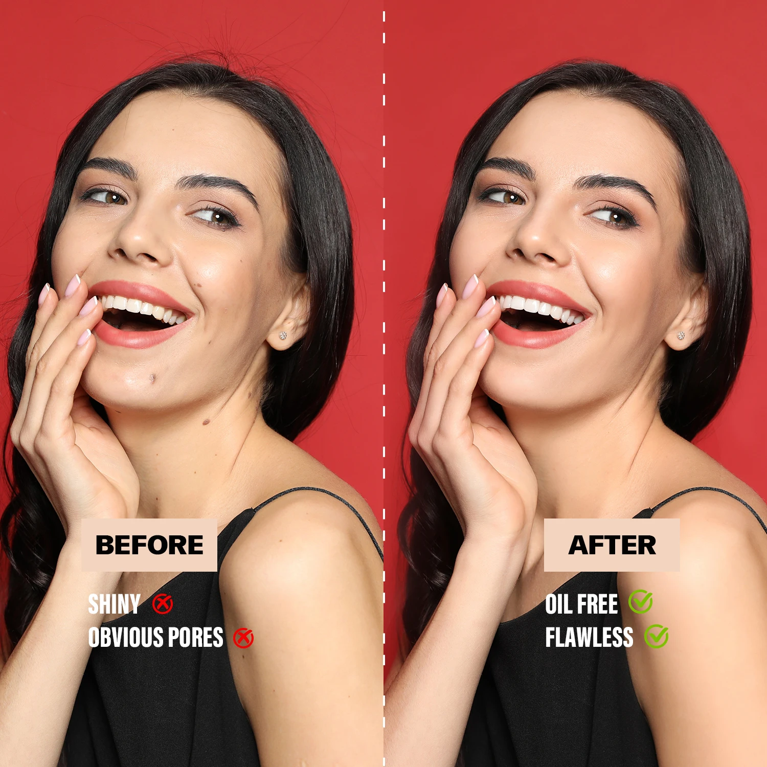Foundation Makeup Weightless Long Lasting Concealer Brighten Skin Tone Correction Color Changing Liquid Foundation