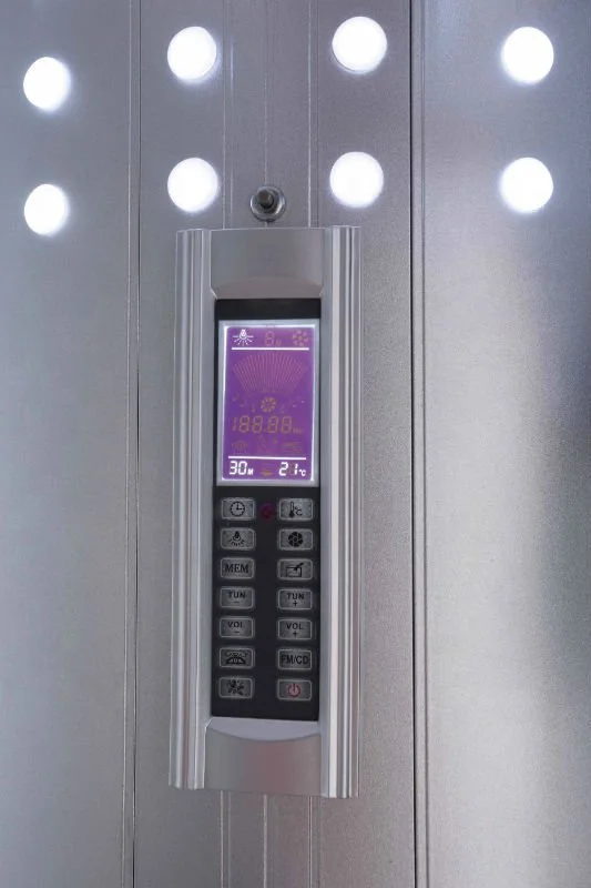 MEXDA Complete Modern 2 Person Enclosed Shower Room Whirlpool Bathtub Steam Room Price WS-701