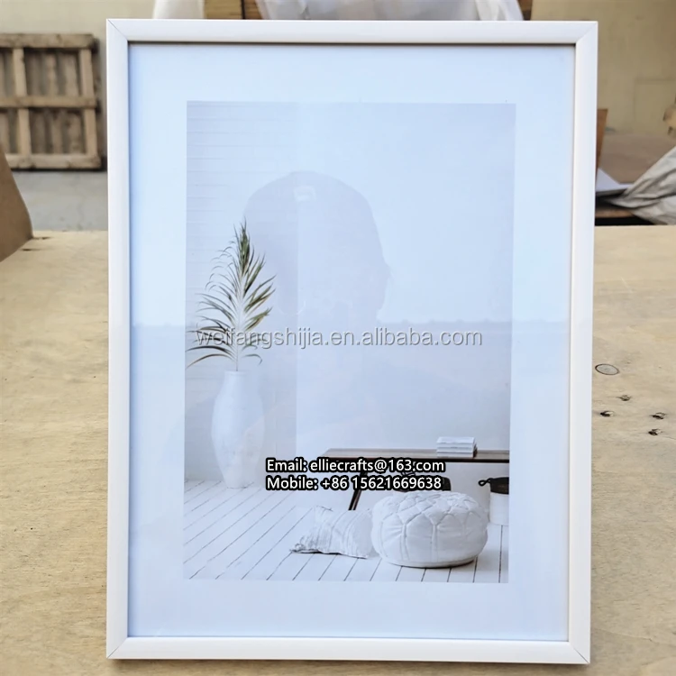 Top Selling Bulk Picture Frames Custom Size Flat Surface Eco-friendly PVC photo frame colorful plastic stand photo frame