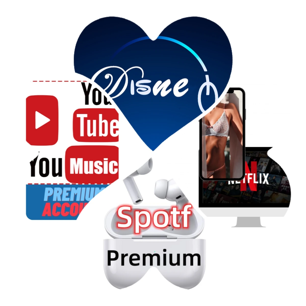 Top quality netflixx spoty account you tube premium plus account 1 year 24/7 Online Timely Delivery