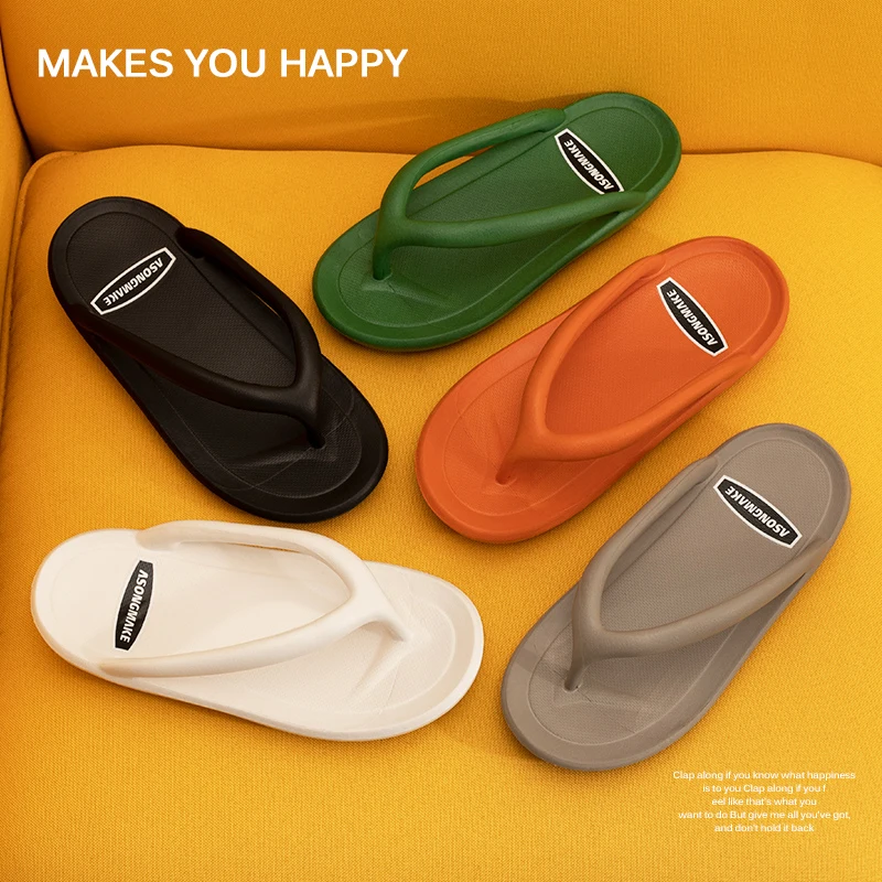 woman slipper white plain taupe flipflops cute wholesale summer men beach simple daily use slippers slide flip flop  for woman