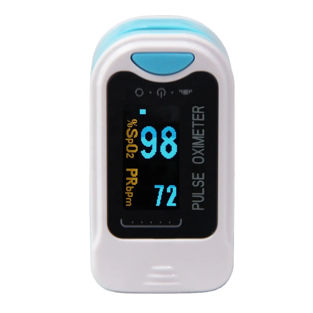 CONTEC OLED Color screen Digital Pulse Oxygen Saturation Meter Fingertip Pulse Oximeter with SpO2 and PR