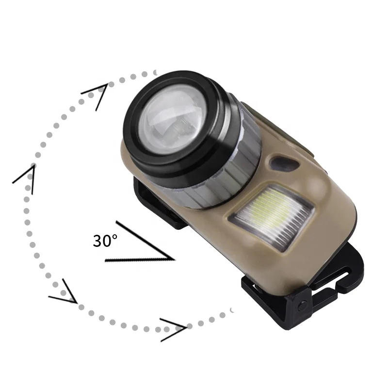 GOLDYO cob headlamp adjustable rechargeable headlamp led moving head lights headlamps