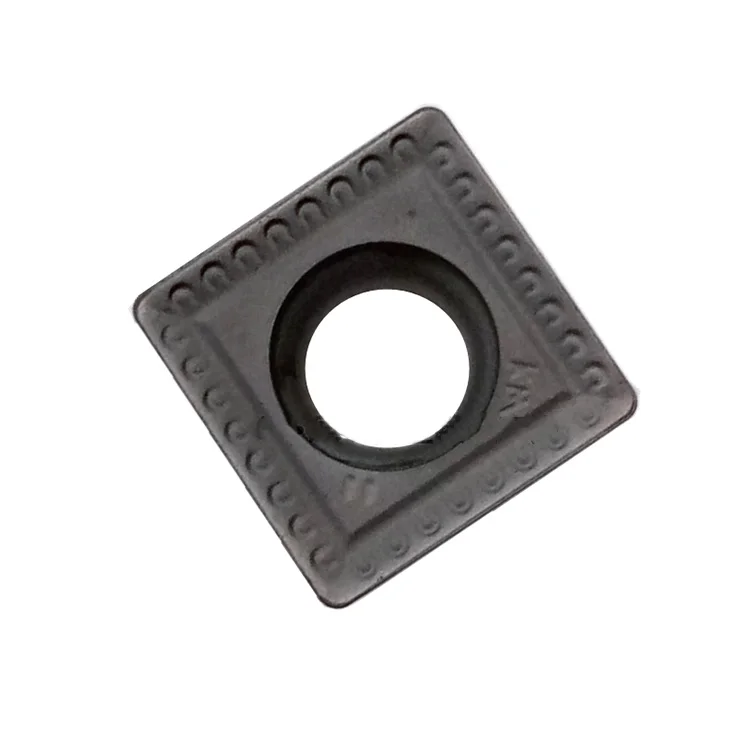 Zhuzhou SPMT120408-KM Tungsten Steel CNC Safety Milling Cutter Square Carbide Milling Cutter Set Square Face Milling Cutter