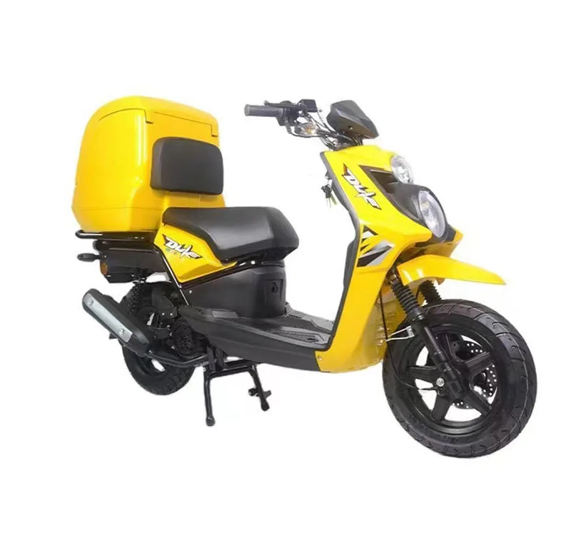 take-out   Strong Food Delivery Gasoline Scooter Adult With Big Tailboxeuro 5 4-stroke Eec Epa Certification 50cc 125cc