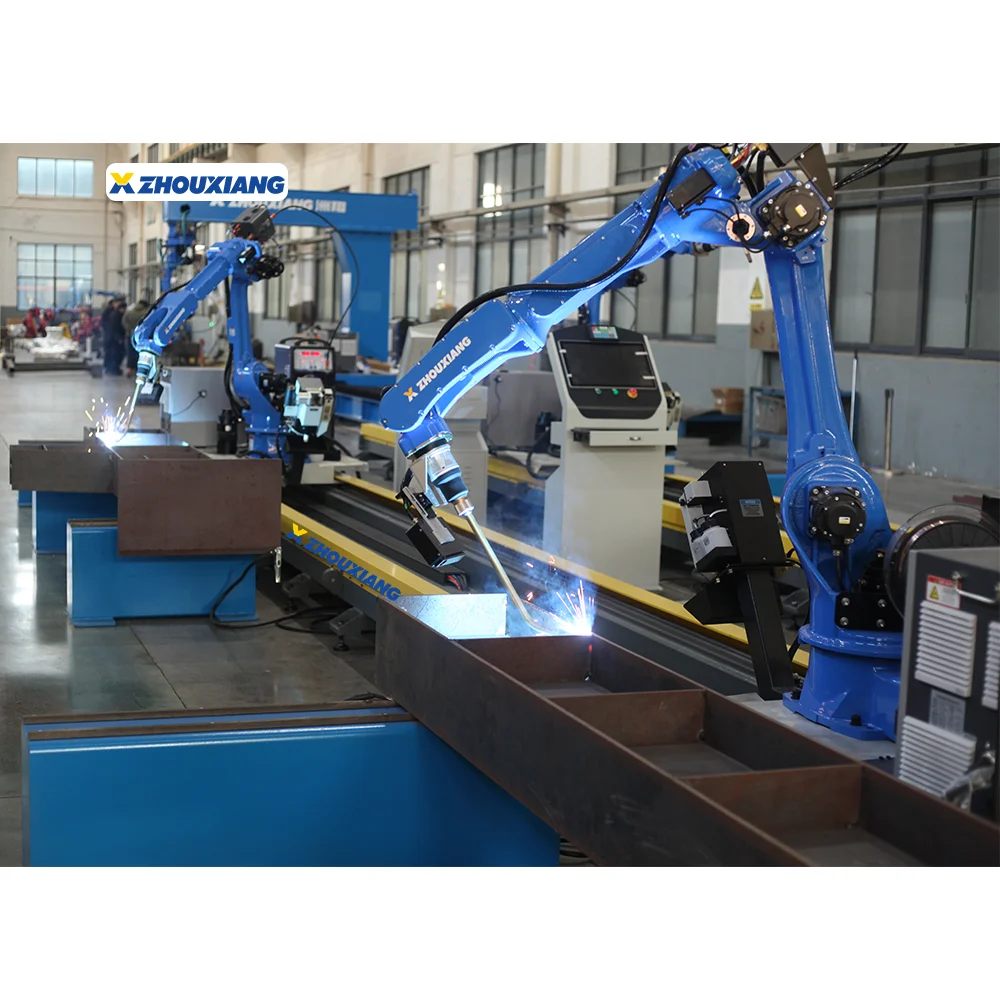 Высокоточный Интеллектуальный сварочный робот Cnc Роботизированная рабочая станция на рельсе
