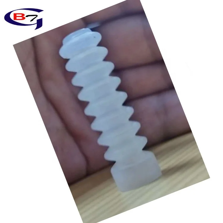 Custom high precision made good sealing  small rubber bellows