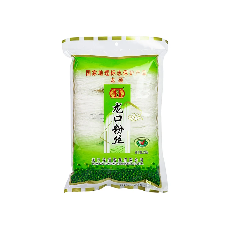 China Factory Supply Clear White Dried Mung Bean Pea Vermicelli Rice Noodles