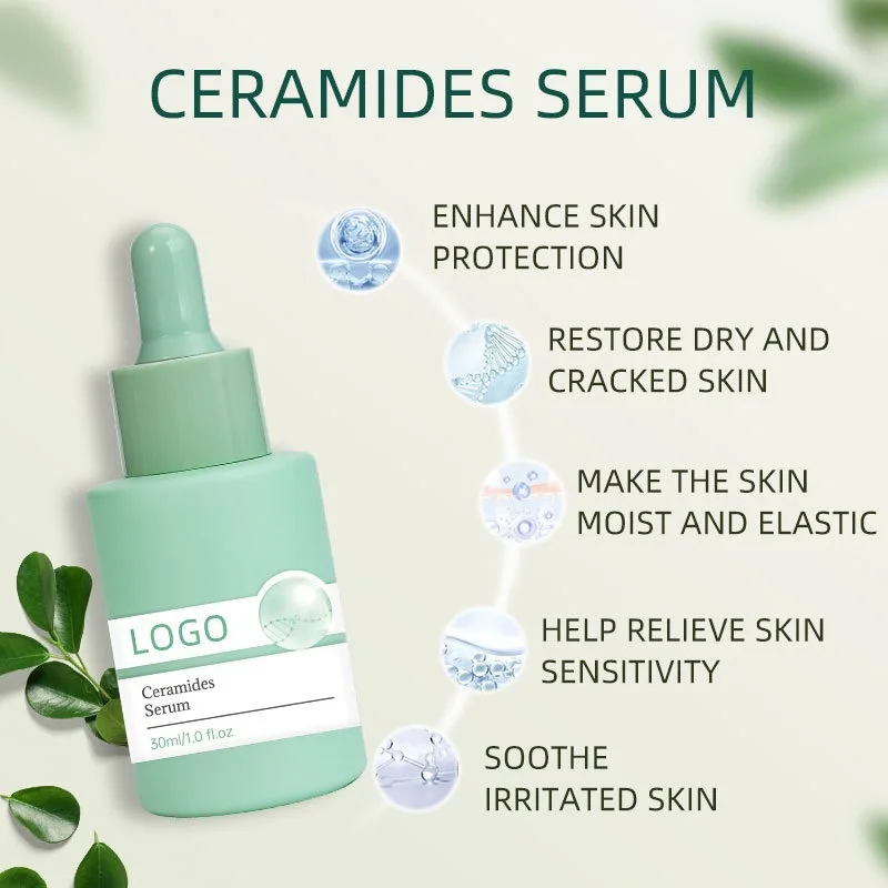 Private Label Skin Care Anti Aging Serum Whitening Vegan Collagen Hyaluronic Acid Niacinamide Retionol Peptide Bright Serum