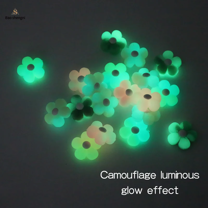 Silicone Loose Beads Colorful Bulk Flower Shape Sensory Toys Teething Food Grade Silicone Focal Beads Beaded Bracelets