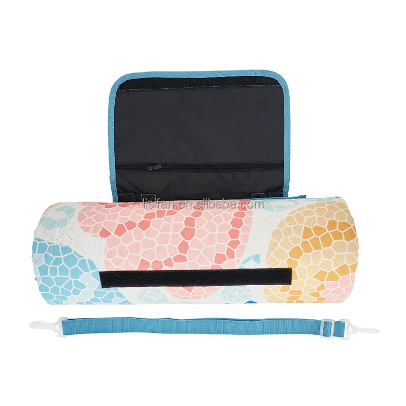 Outdoor Custom Logo Printed Picnic Blanket Beach Mat Large Sand Proof Waterproof Camping Blanket