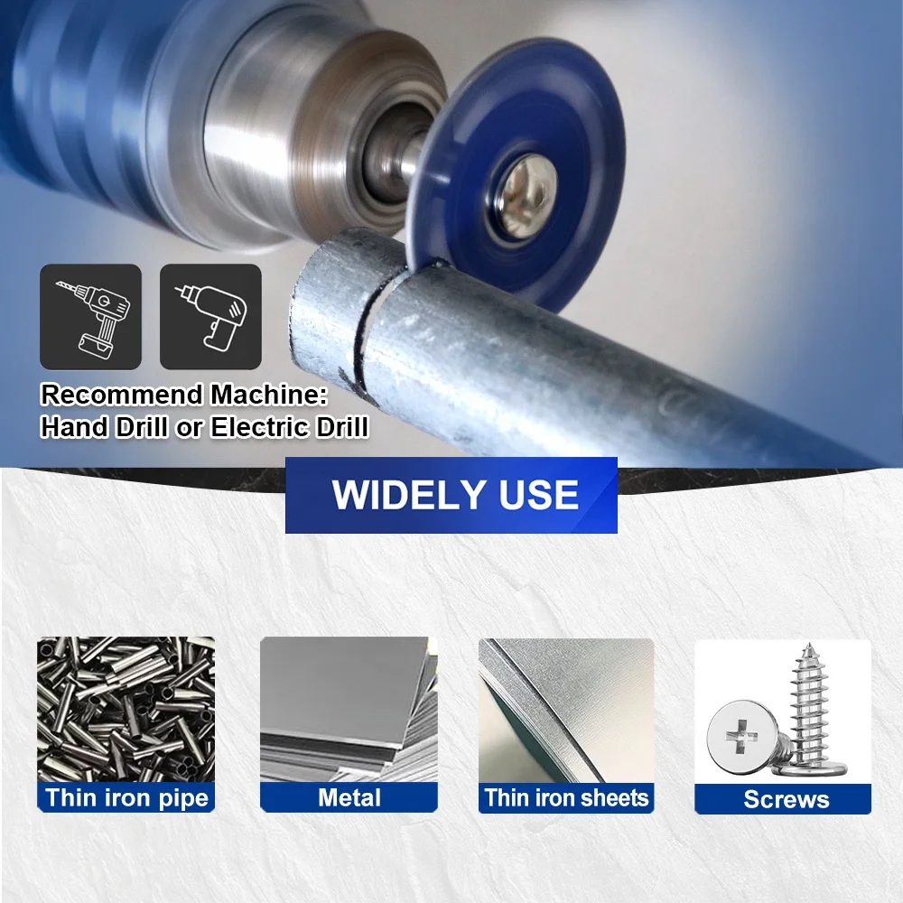 30/40/50mm Mini Iron Cutting Disc Brazed Mini Saw Blade for Cutting Iron with Round Shank Cut-Off Wheels for Mental