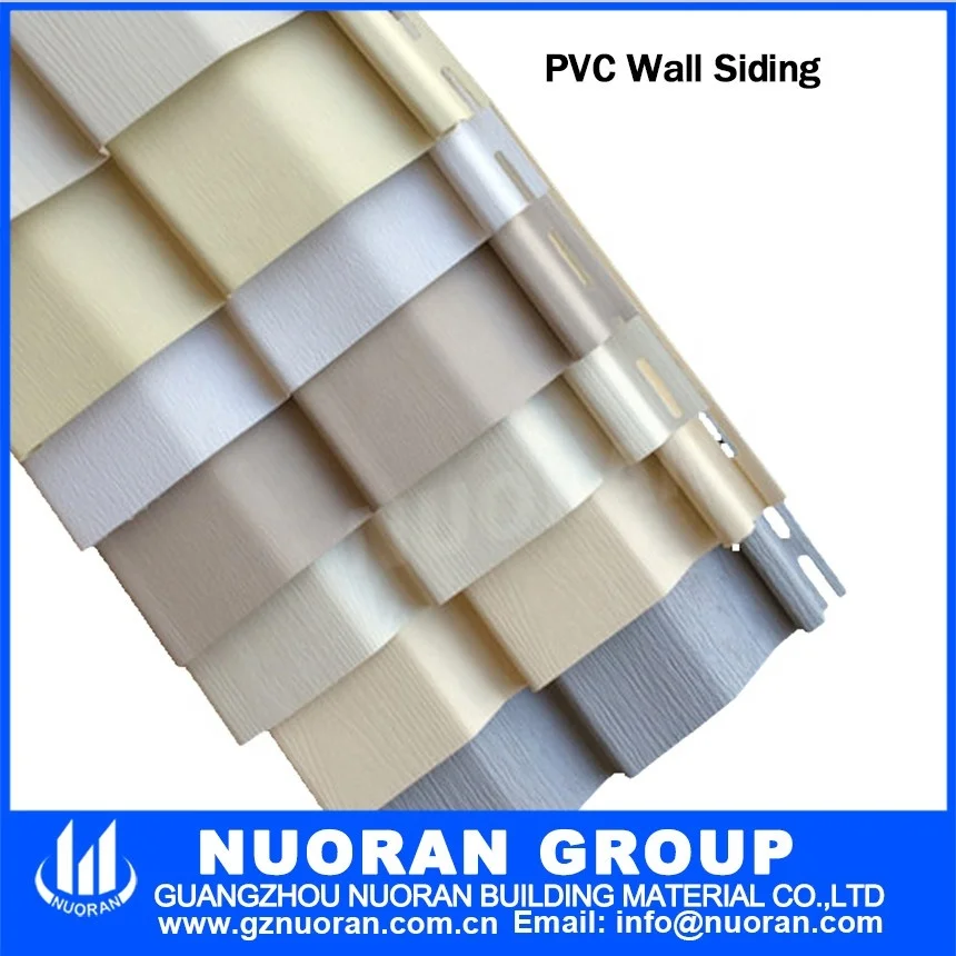 popular Factory direct vinyl siding, waterproof pvc exterior wall panel
