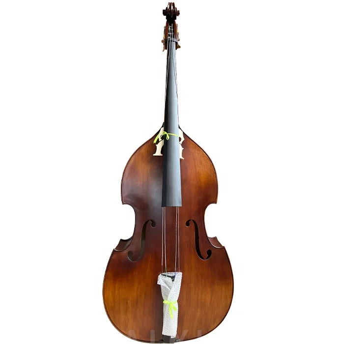 Selling Master Professional Flame Maple Solid Wood rockabilly upright double bass 3/4