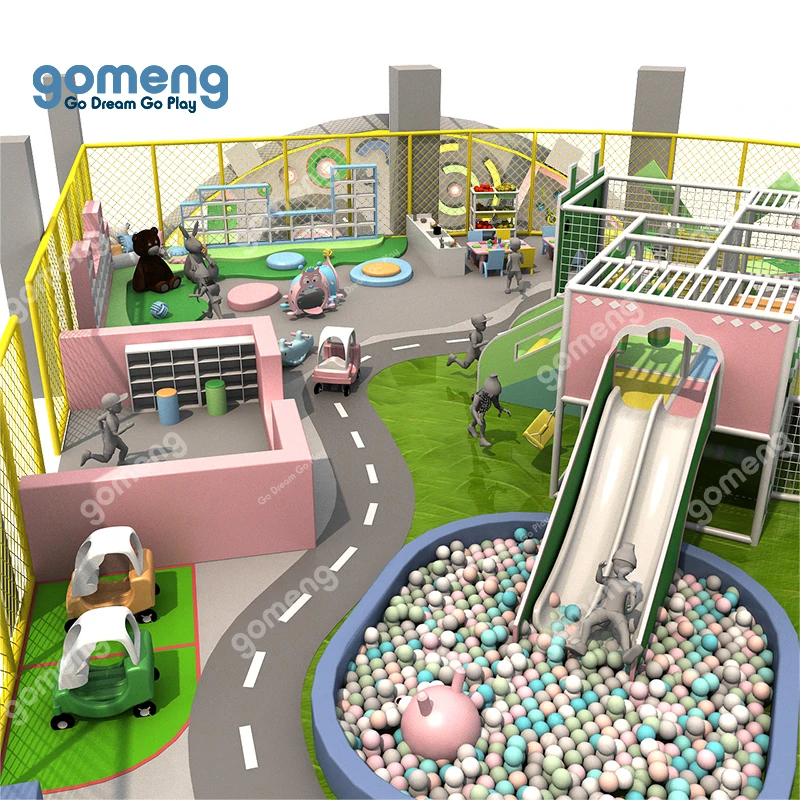 Factory Direct Price Kids Naughty Castle Indoor Amusement Park Playground Equipment