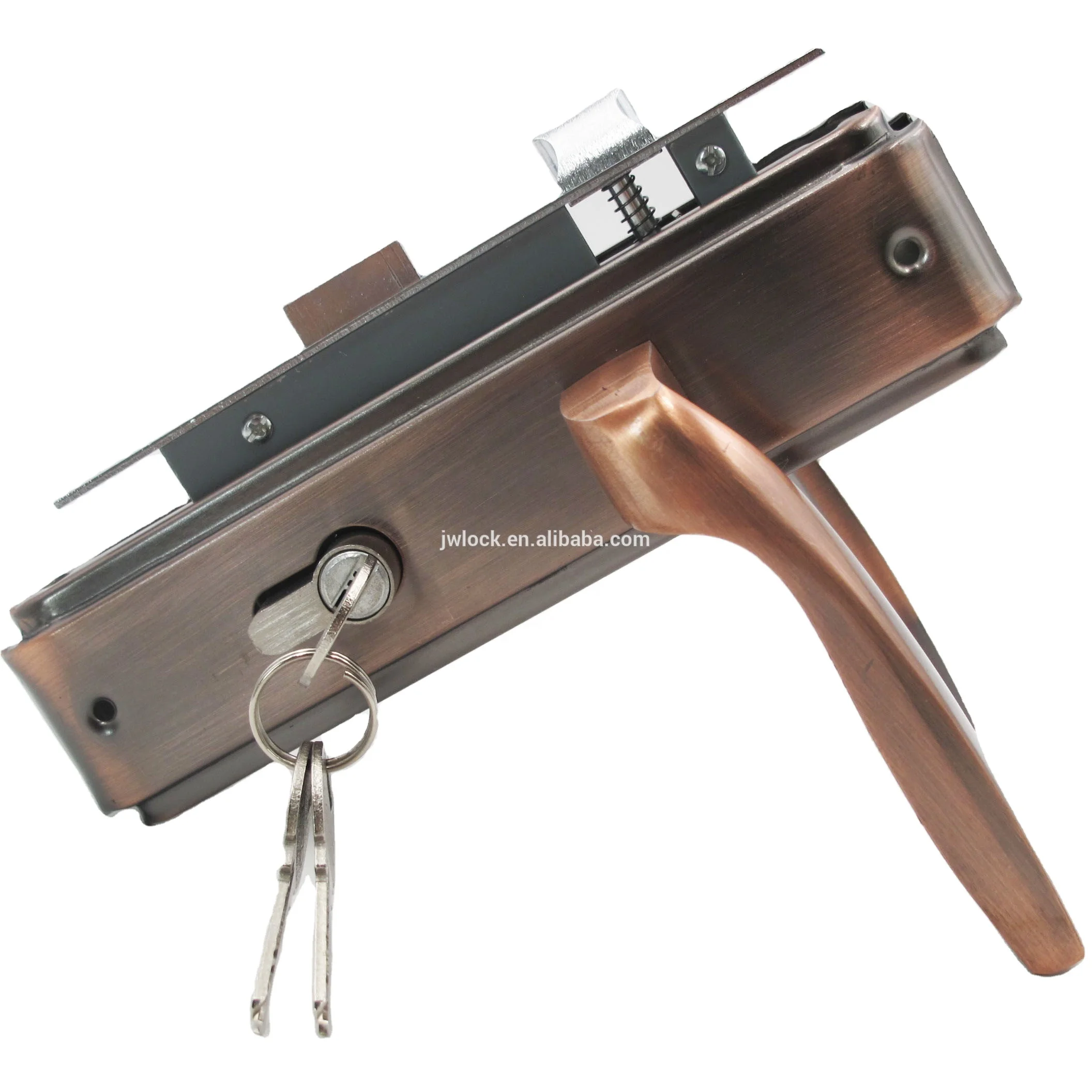 Classical Door Lock  Key Lockset, 58mm Hole Distance New design Door Locks  Mortise Cylinder Lockset Door Lock