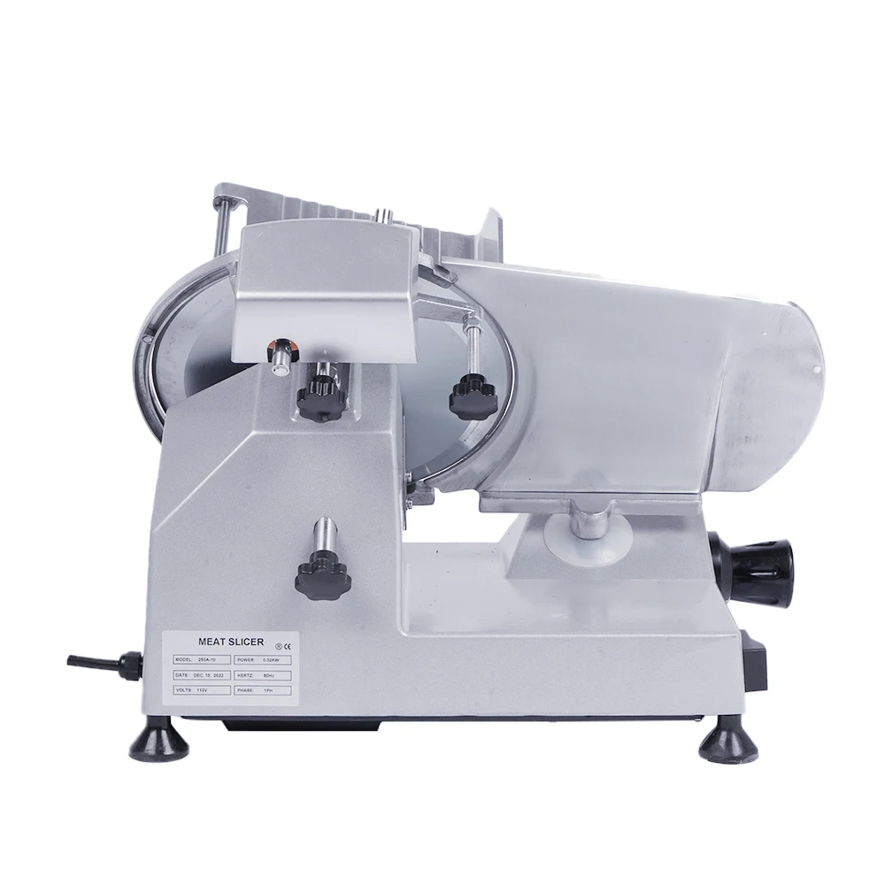 High Performance 10 Inch Semi Automatic Frozen Meat Slicer Machine Meat Slicer