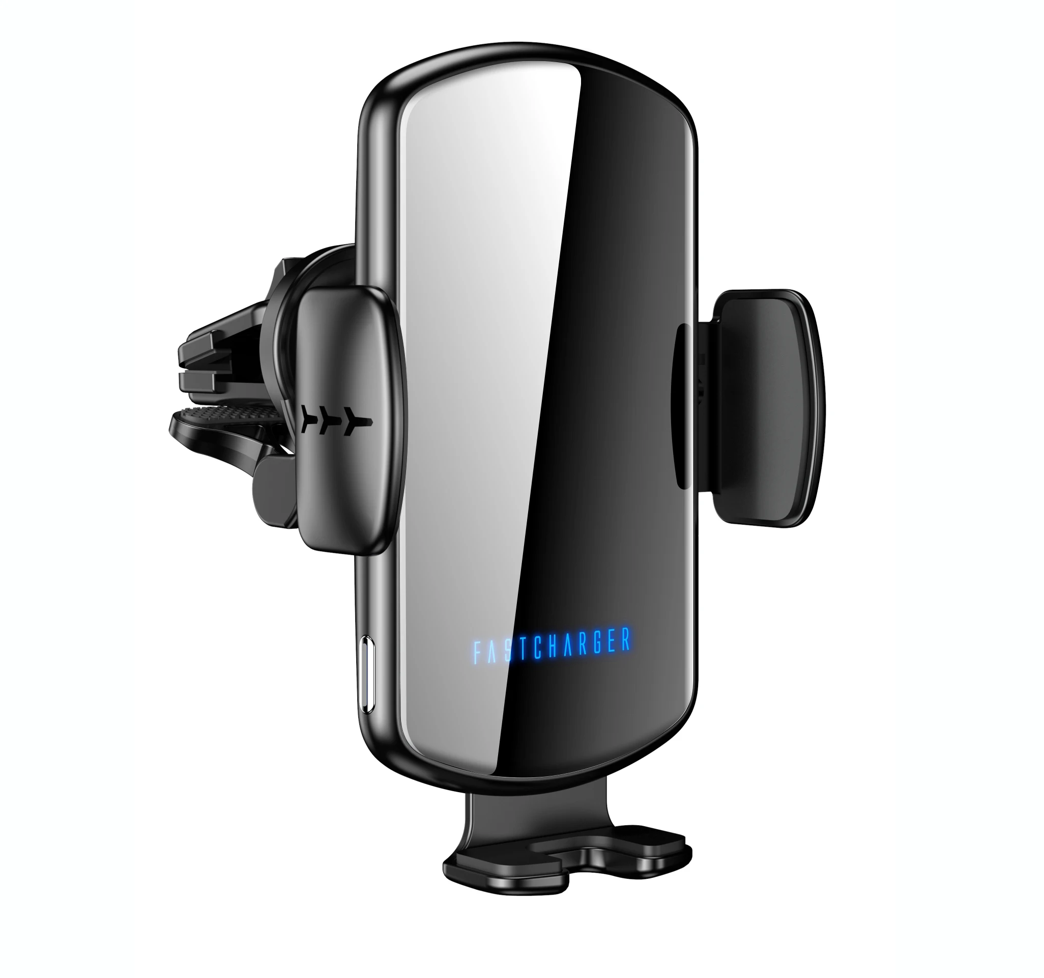 Automatic mobile Fast Wireless Car Charger 15W For Iphone for Android Cell Phone Holder Sensor Fast Car Wireless Charger