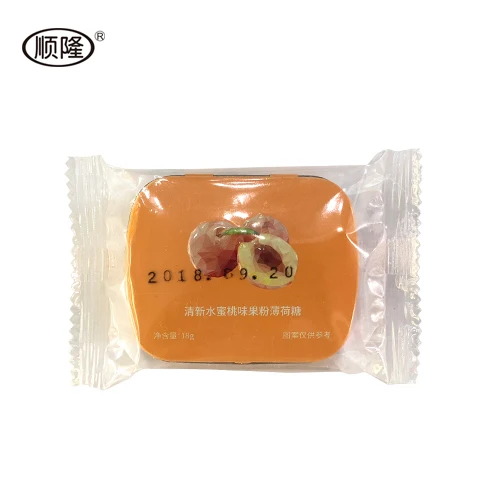 
Halal Blackcurrant Flavor Sugar Free Strong Mint Candy in the Tin Box 