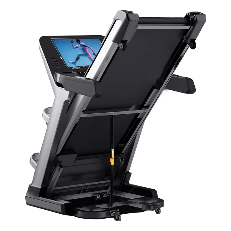 Factory sales Commercial Treadmill Machine  Electric Multi-Functional Treadmill Silent hydraulic folding HD screen