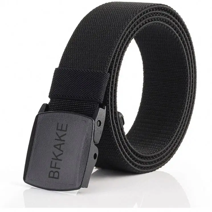 YWHCHI Men Popular Nylon Breathable Tactical Belt With Plastic Buckle