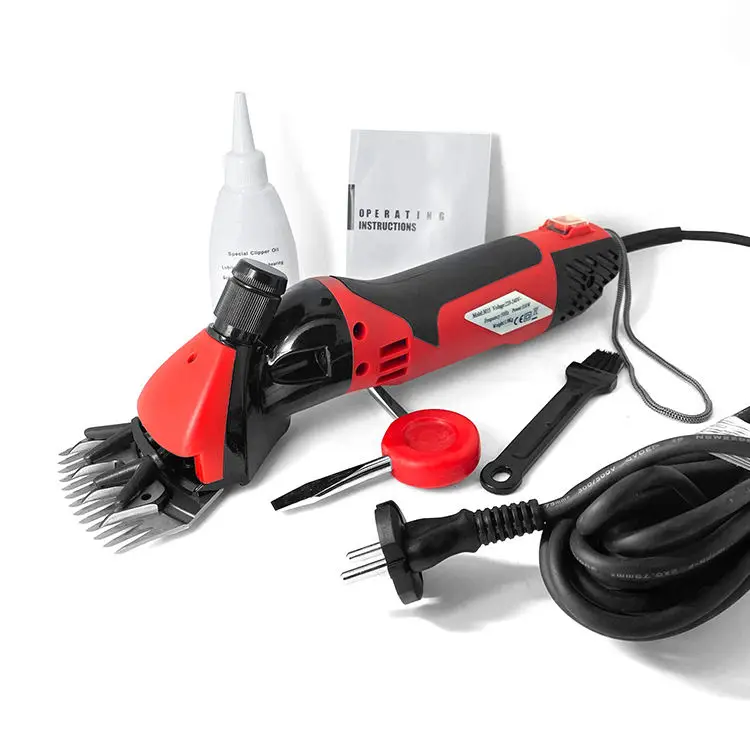 3015 Electric Sheep Clipper Animal  Hair Shearing Machine Clipper Speed Adjustable 4 Teeth and 13 Teeth