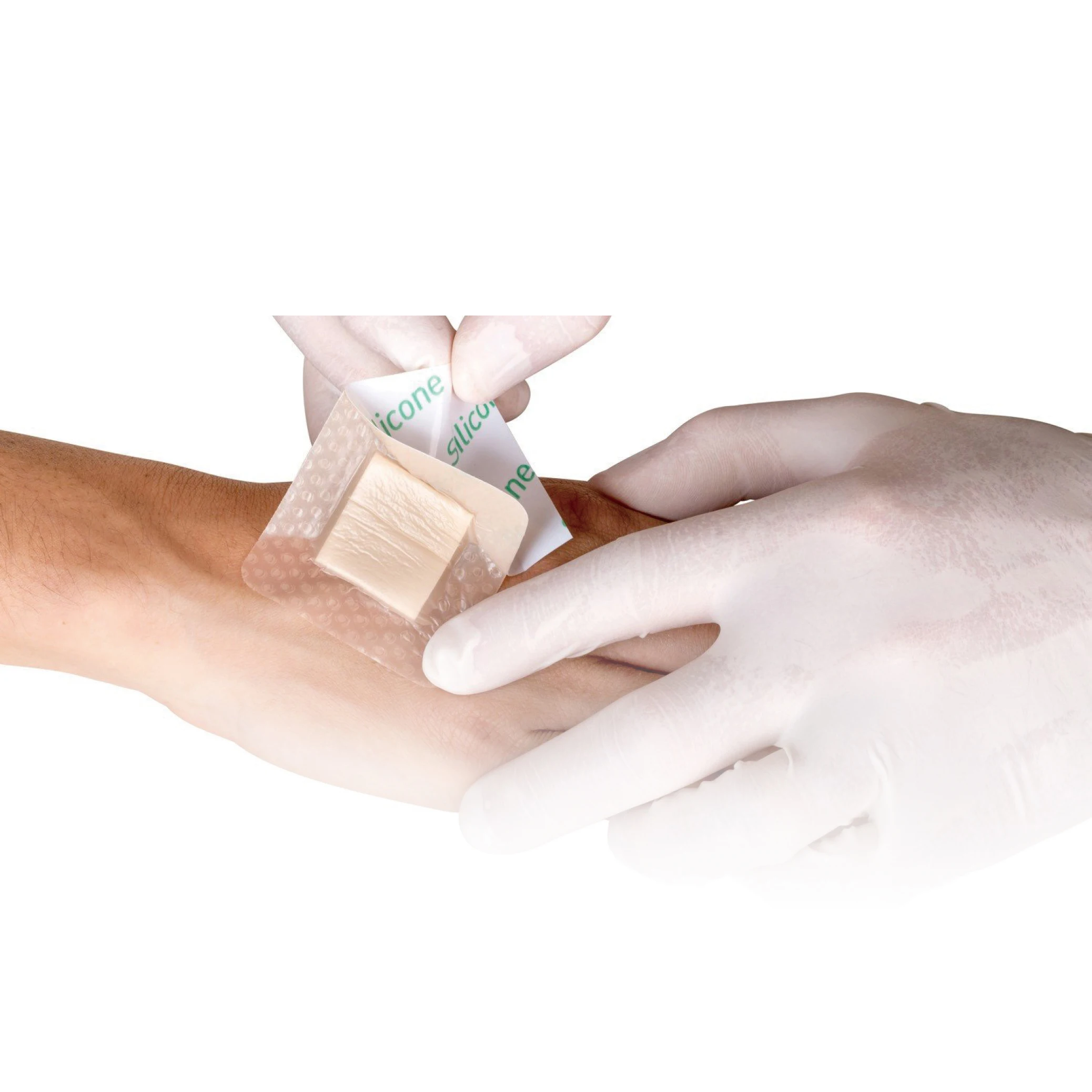 Waterproof adhesive Wound dressing Soft silicone absorbent foam dressing for wound care